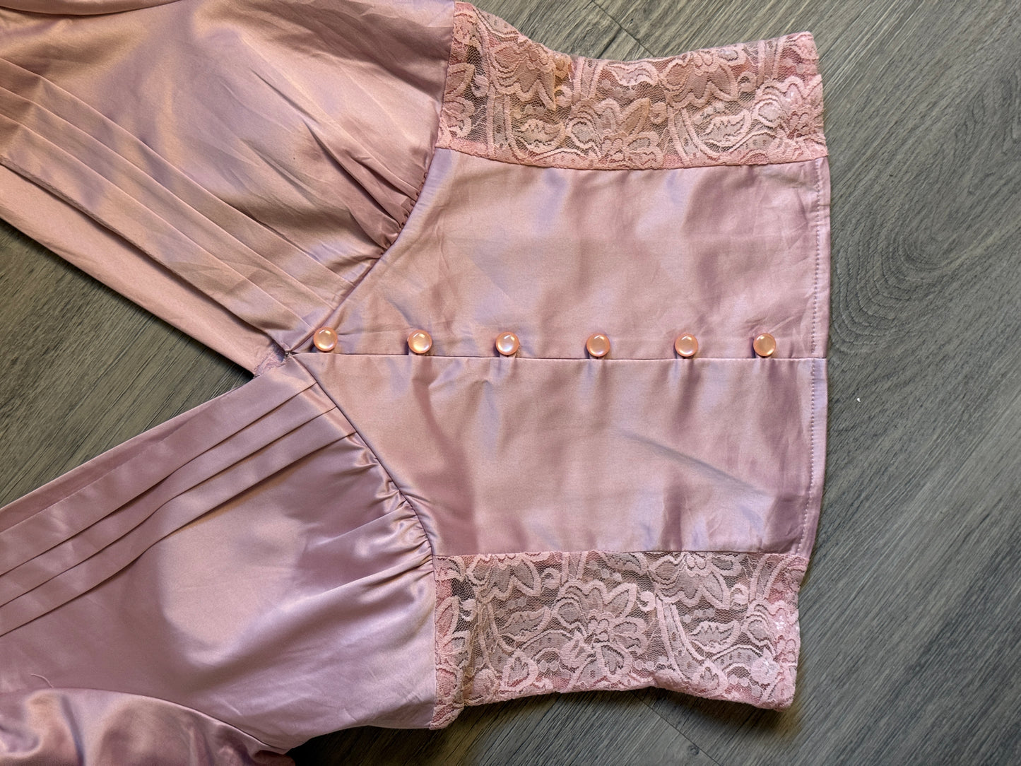 Satin Pink top