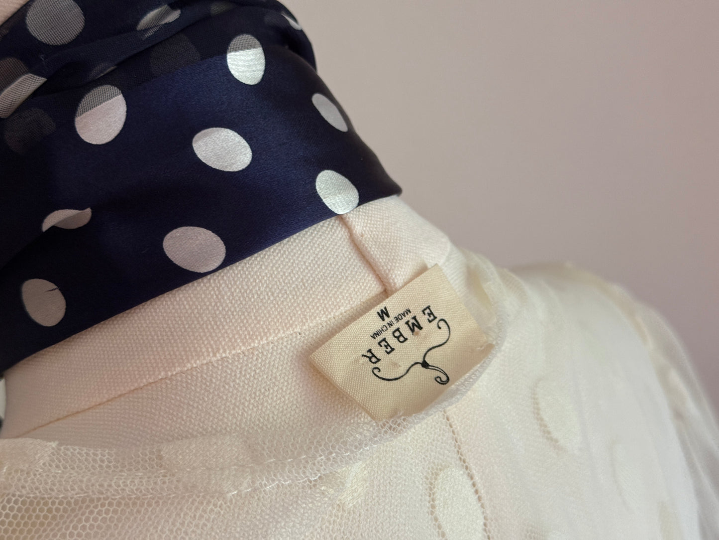 Ember polka dot long sleeve