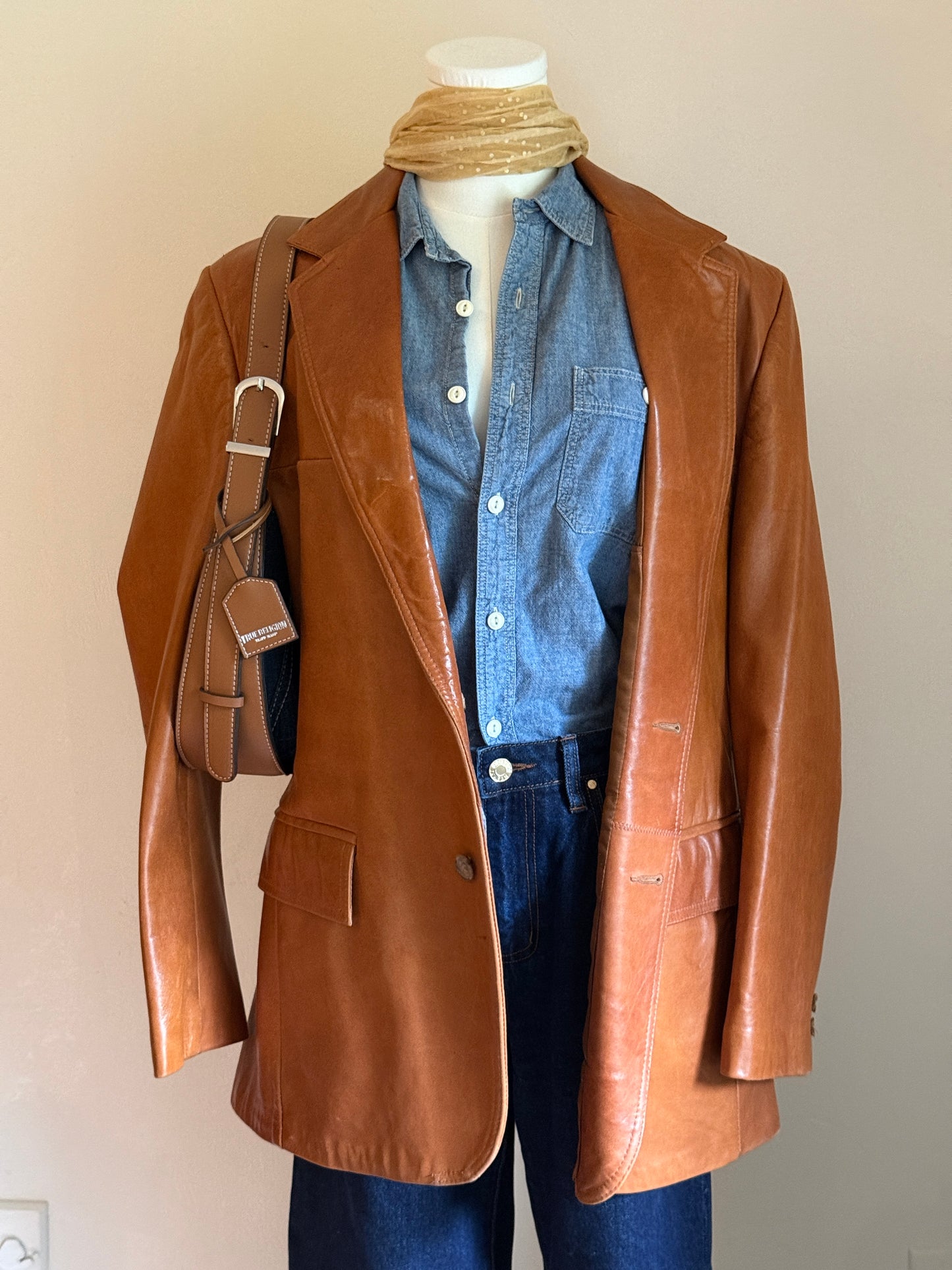 London Fog leather jacket