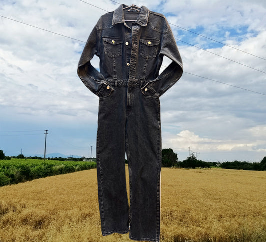 Zara denim Jumpsuit