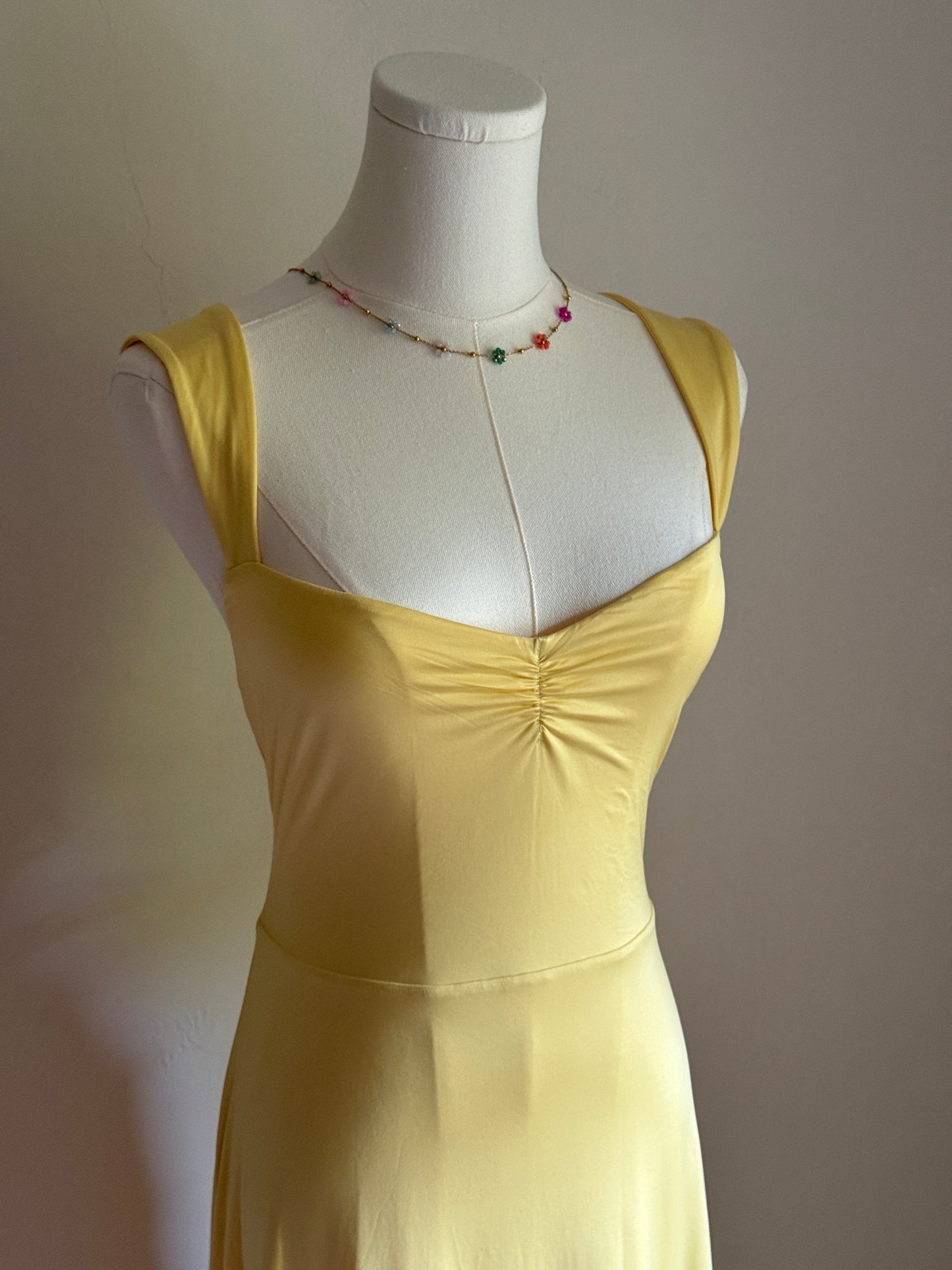 Oh Polly butter yellow dress