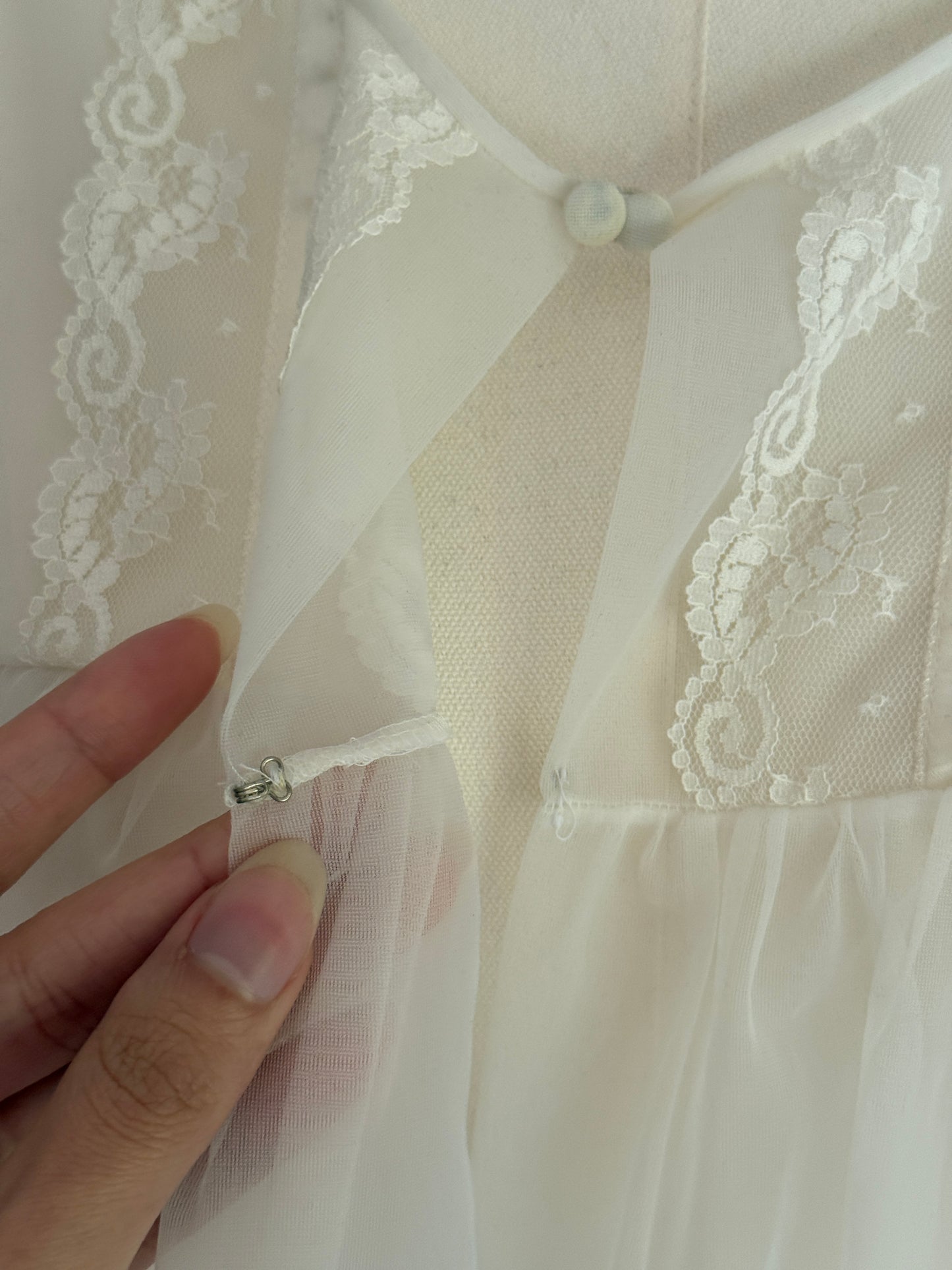 Lace baby doll dress