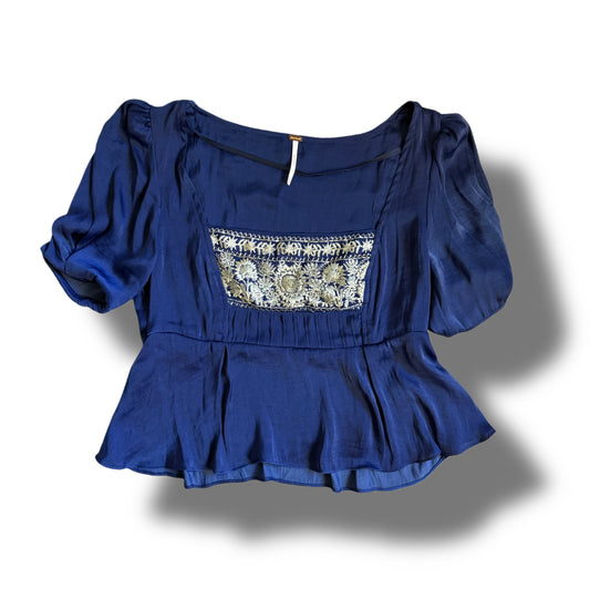 Free people embroidery top