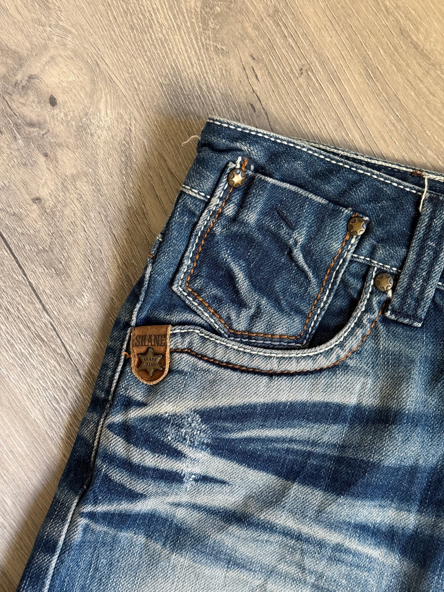 Vintage Shane jeans skirt