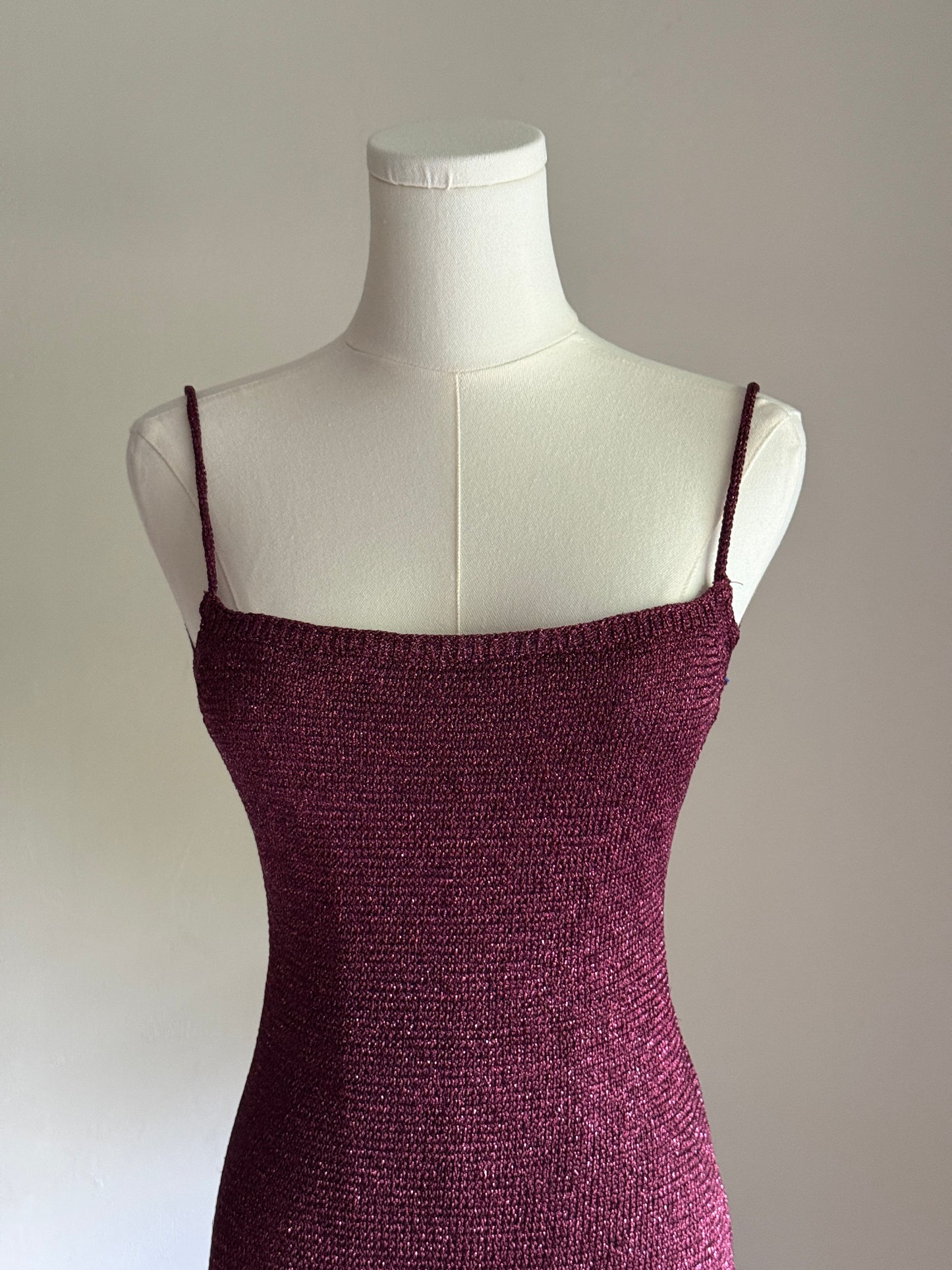 MNGO backless mini dress