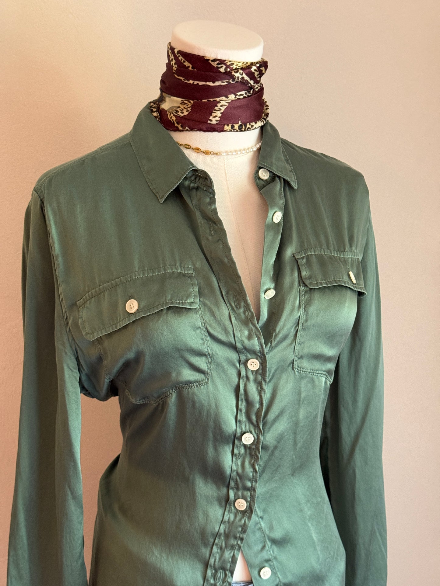 Silk J.Crew top