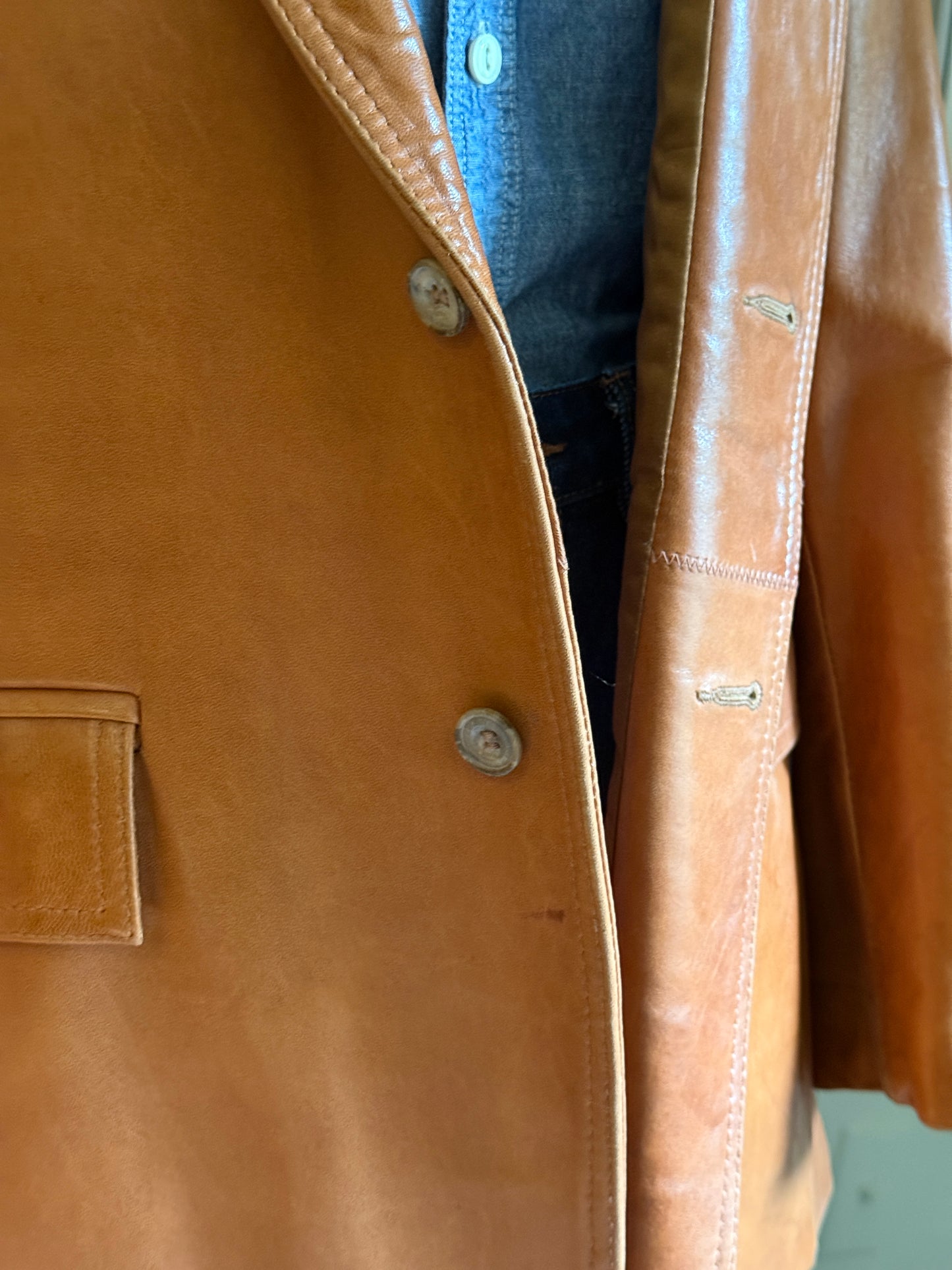London Fog leather jacket