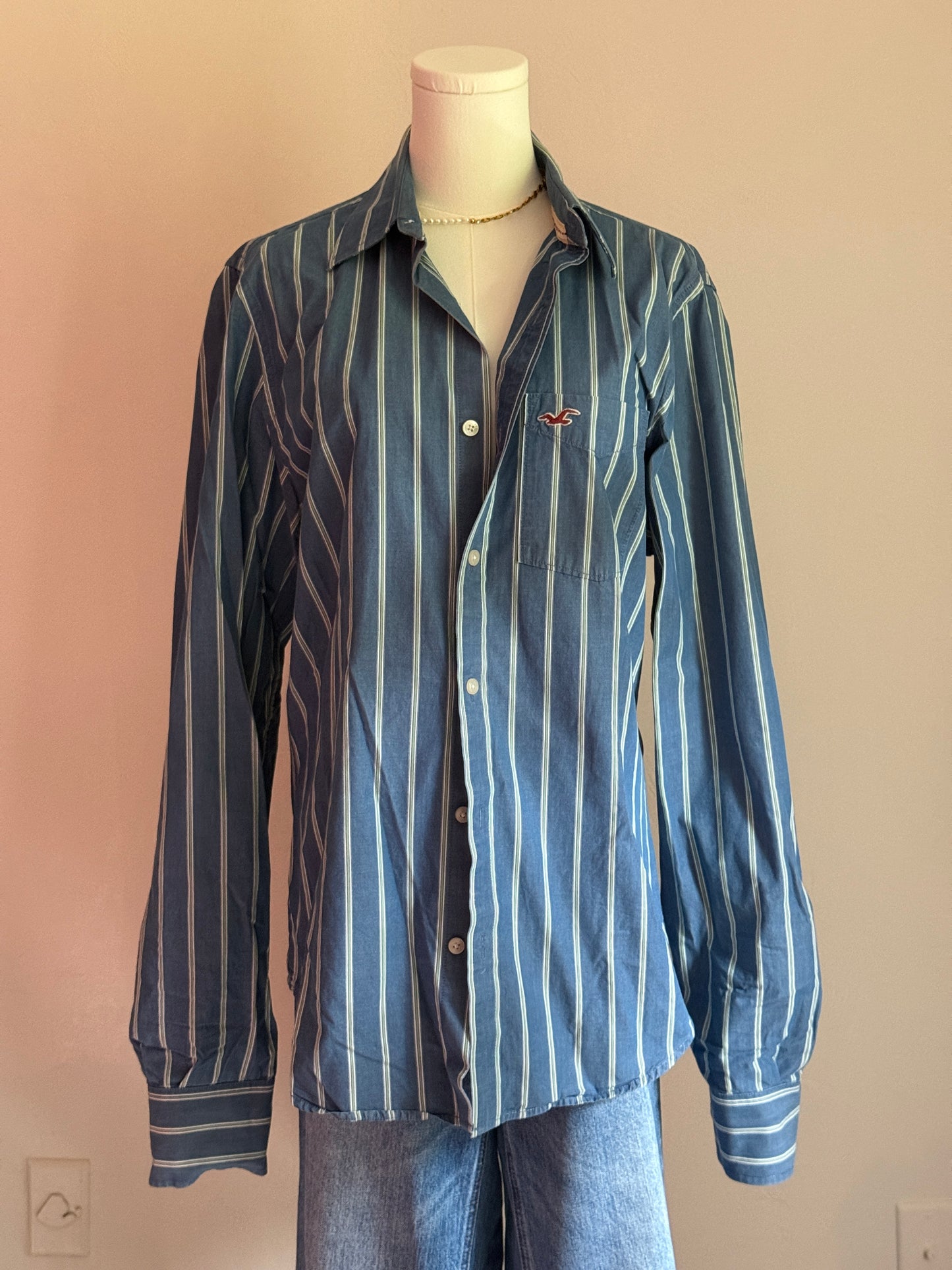 100% cotton Hollister dress shirt