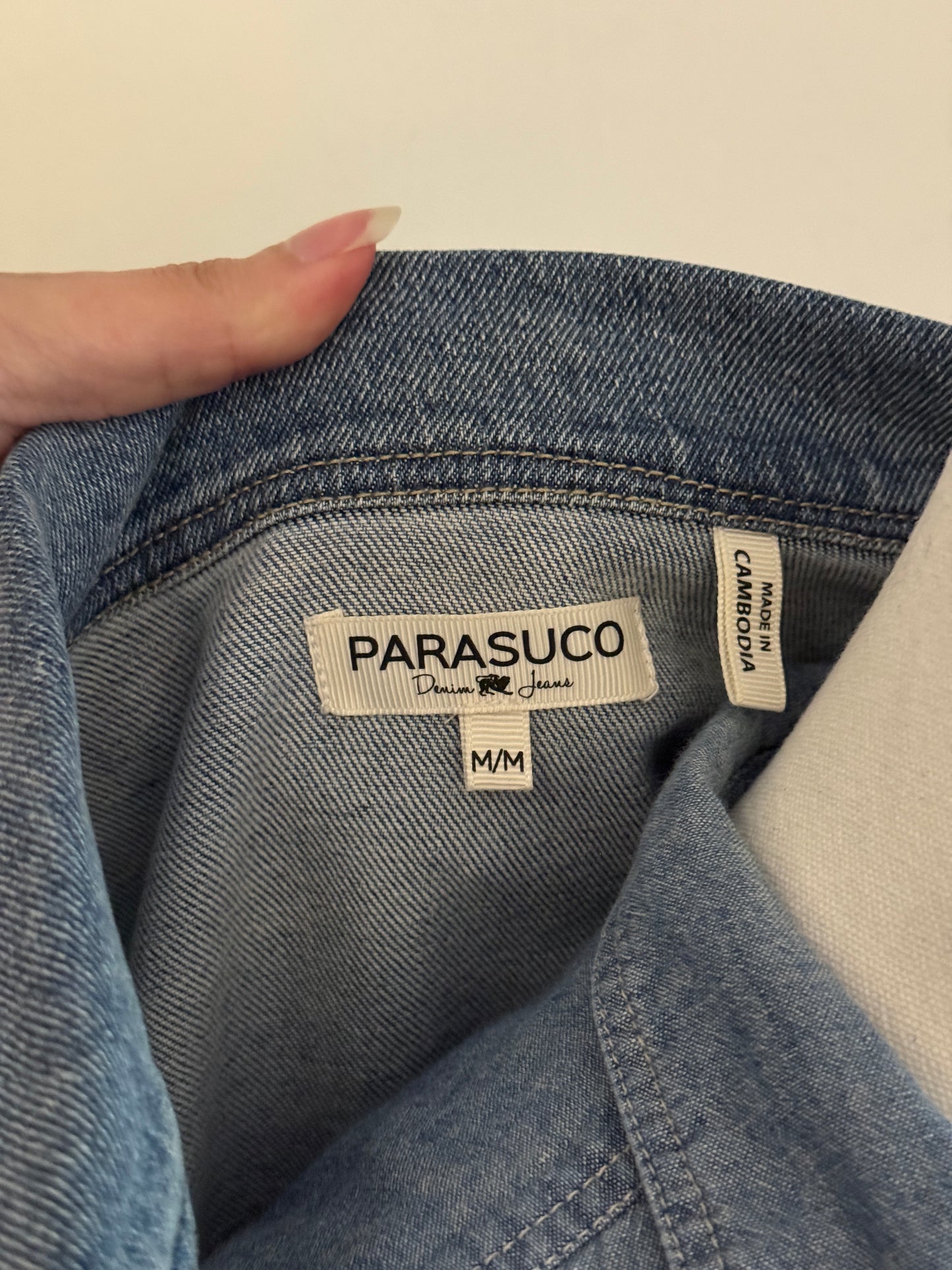 Parasuco denim/ cotton jacket