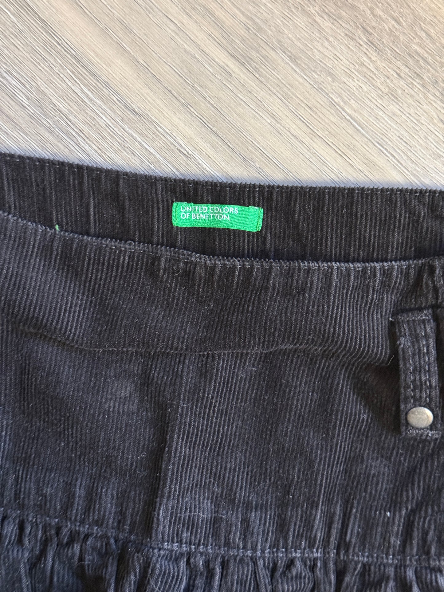Corduroy bubble skirt