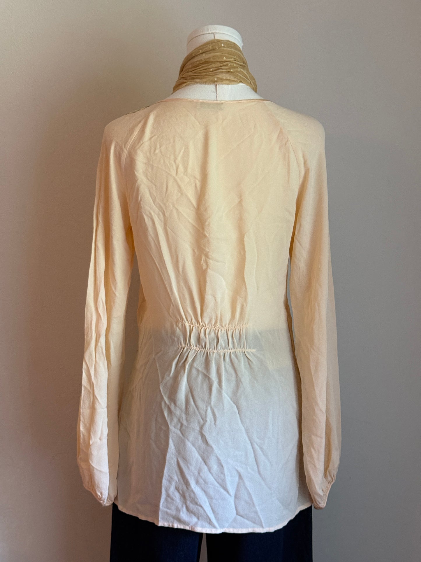 Silk La Perla top