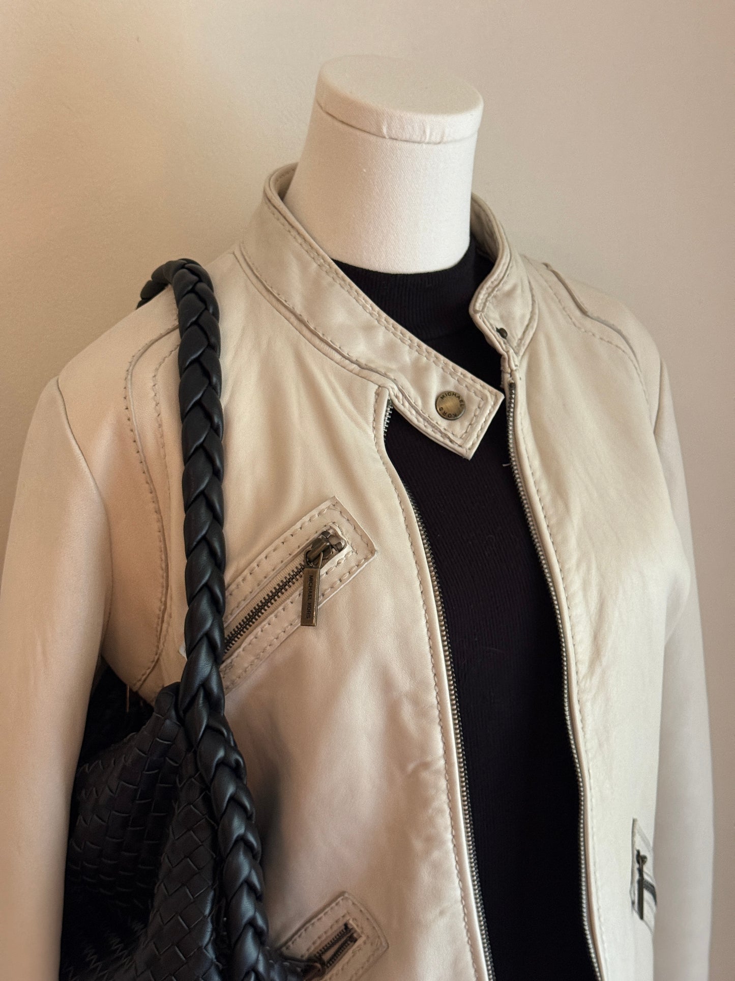Michael Kors leather jacket