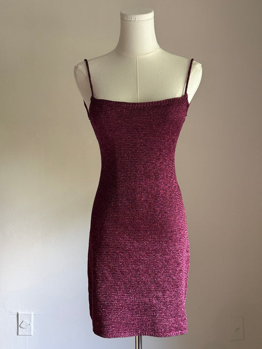 MNGO backless mini dress
