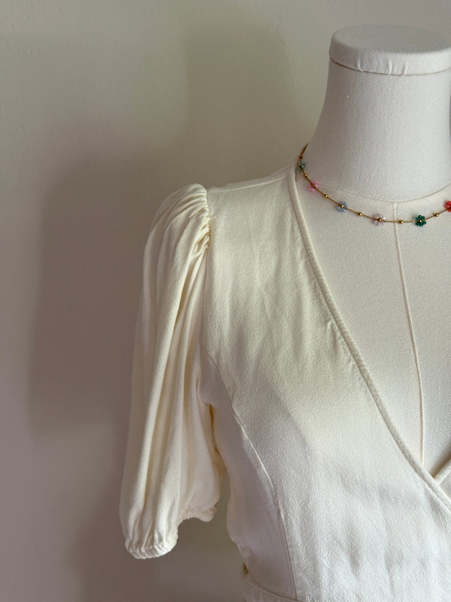 Sunday best wrap around top
