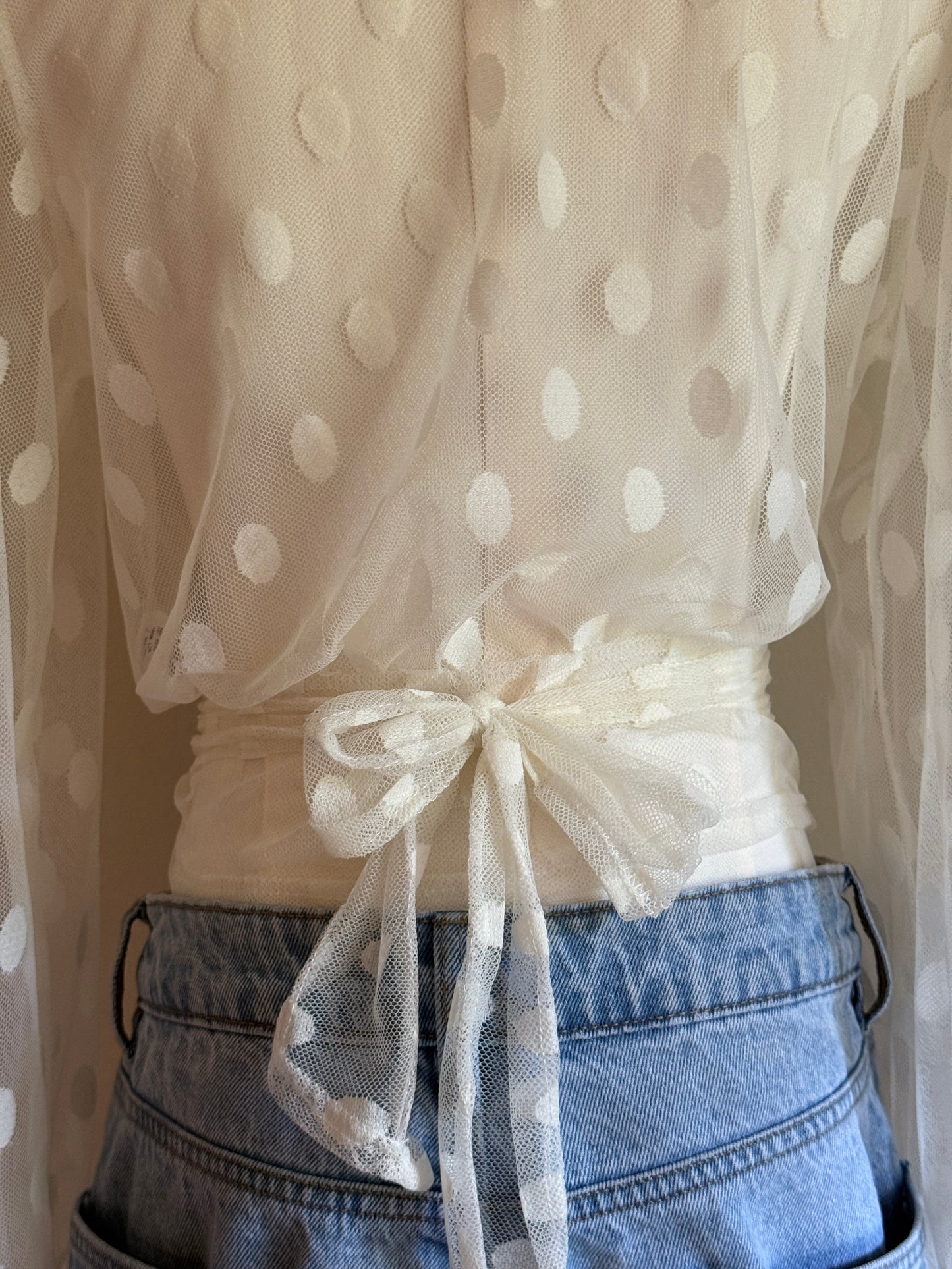 Ember polka dot long sleeve