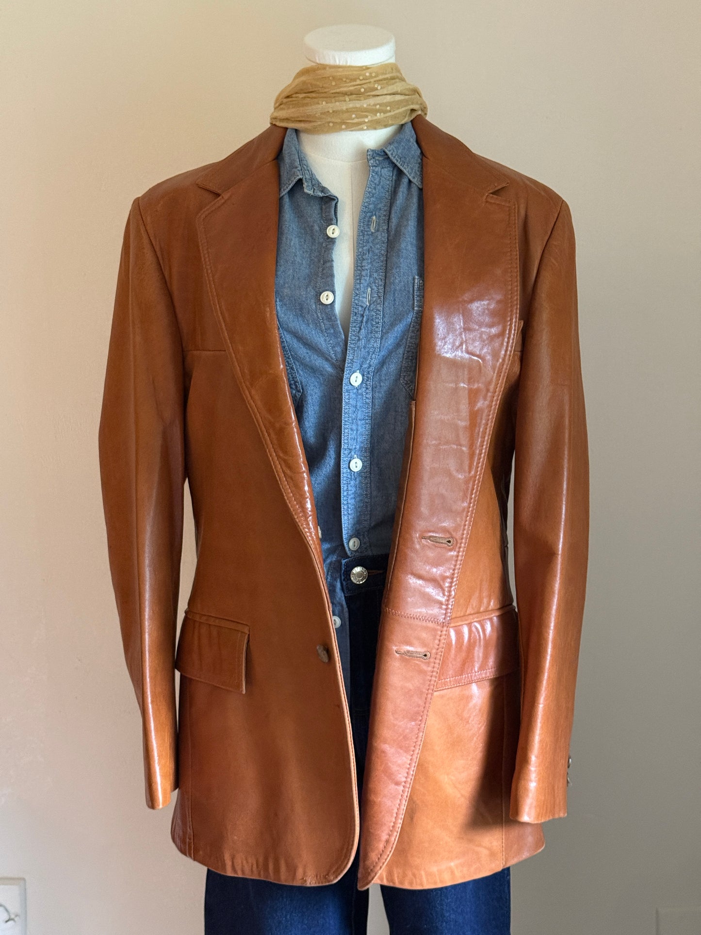 London Fog leather jacket