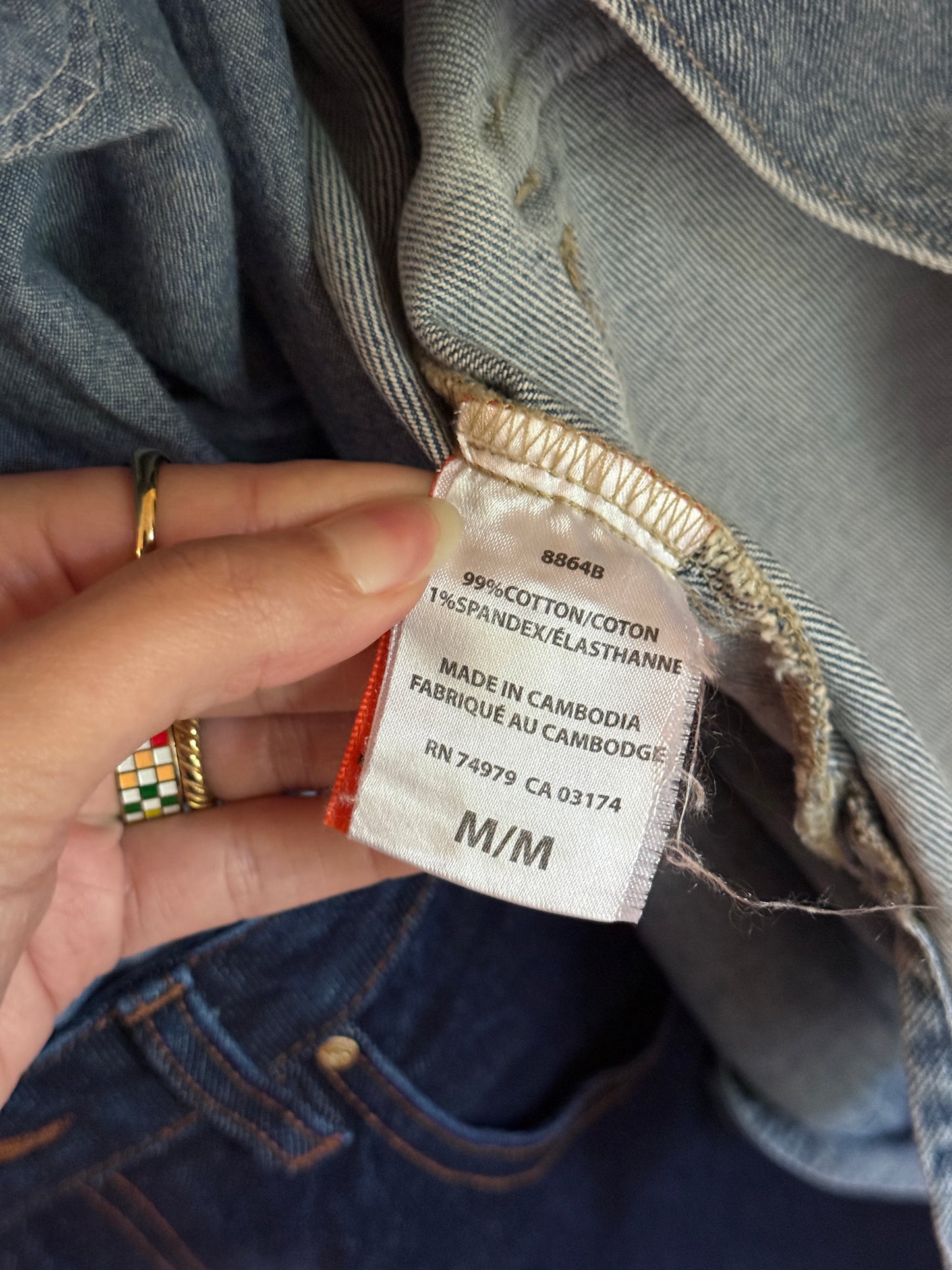 Parasuco denim/ cotton jacket