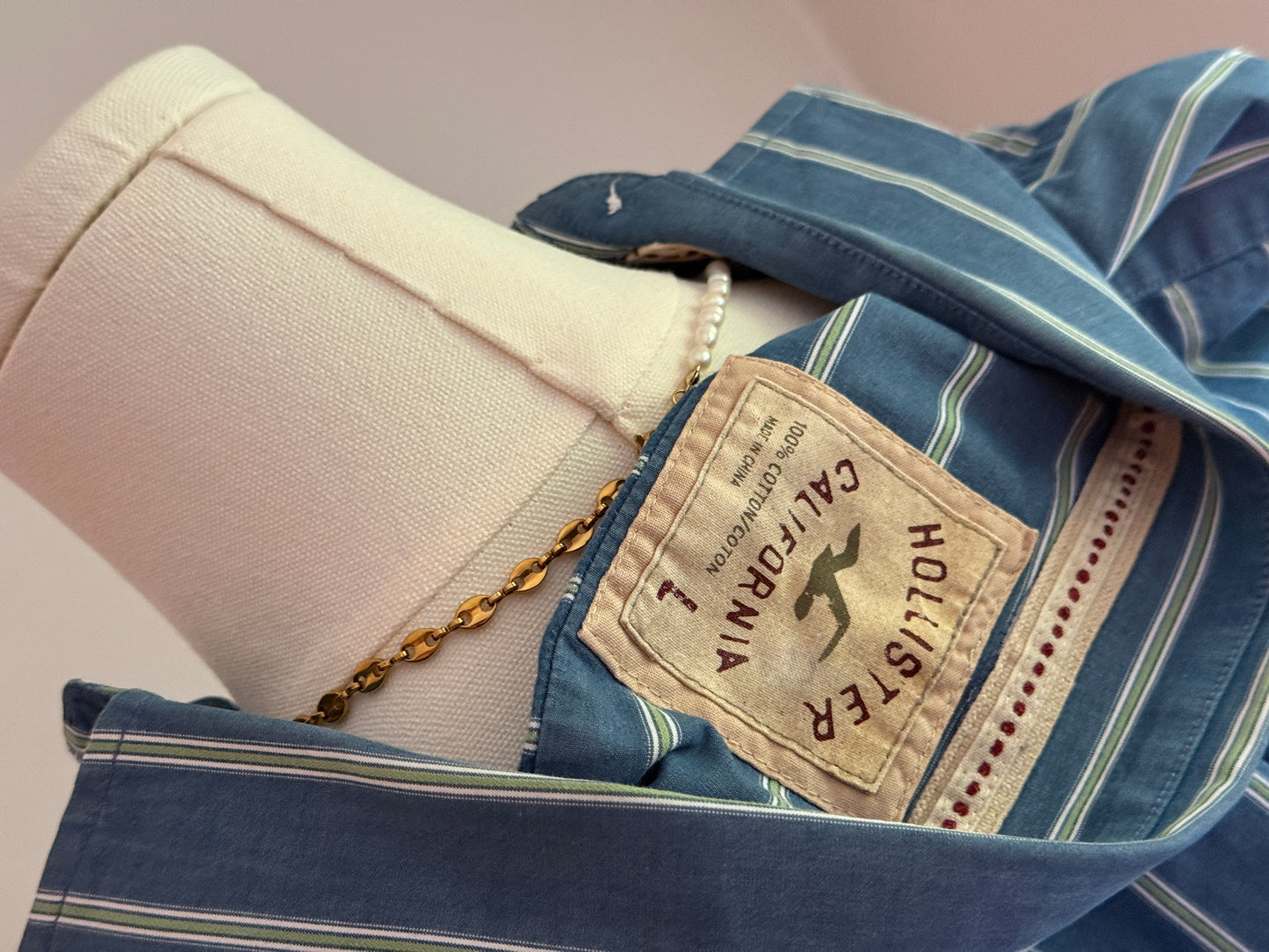100% cotton Hollister dress shirt