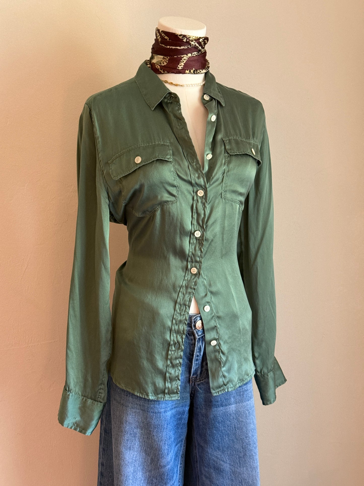 Silk J.Crew top