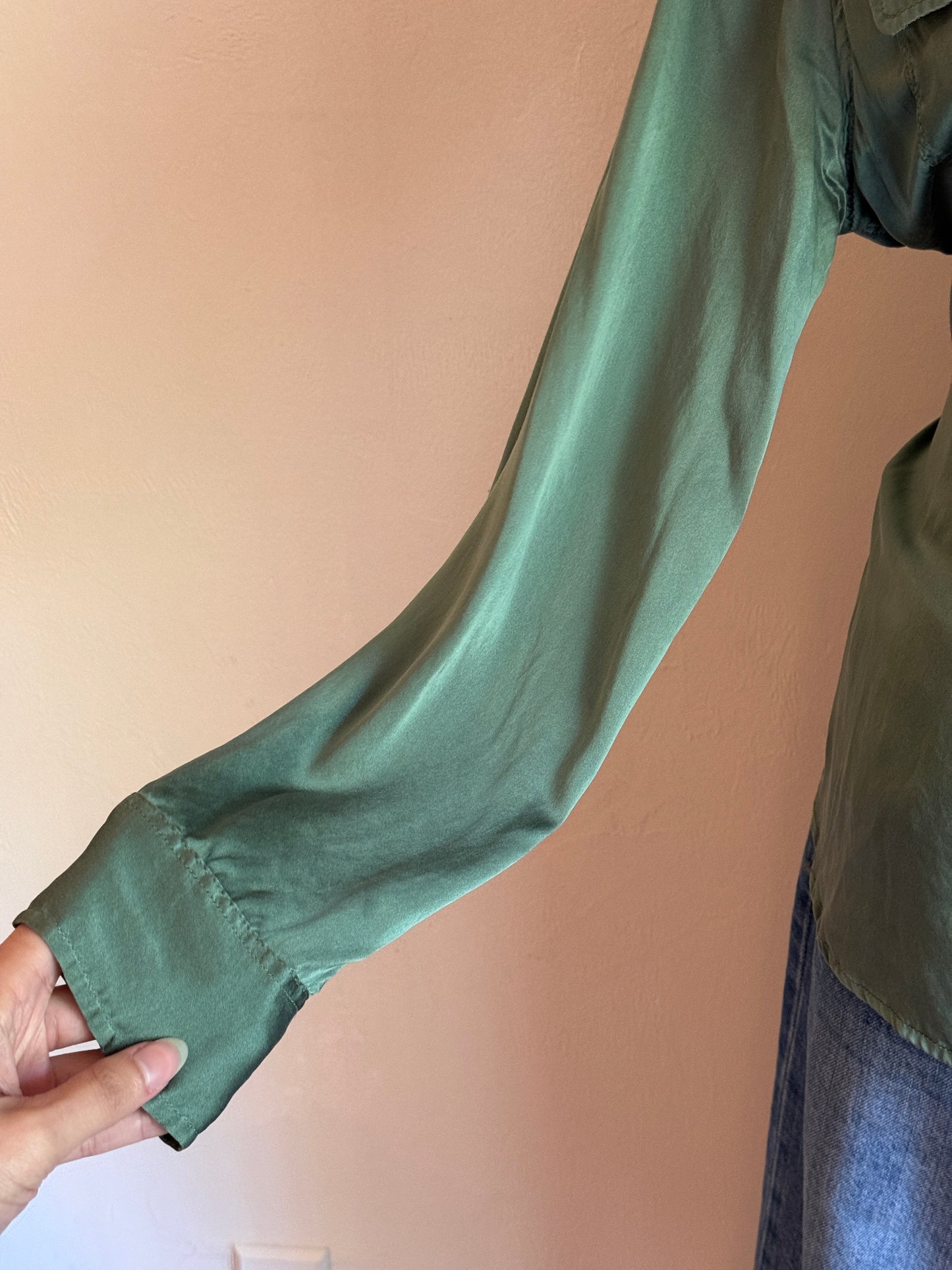 Silk J.Crew top