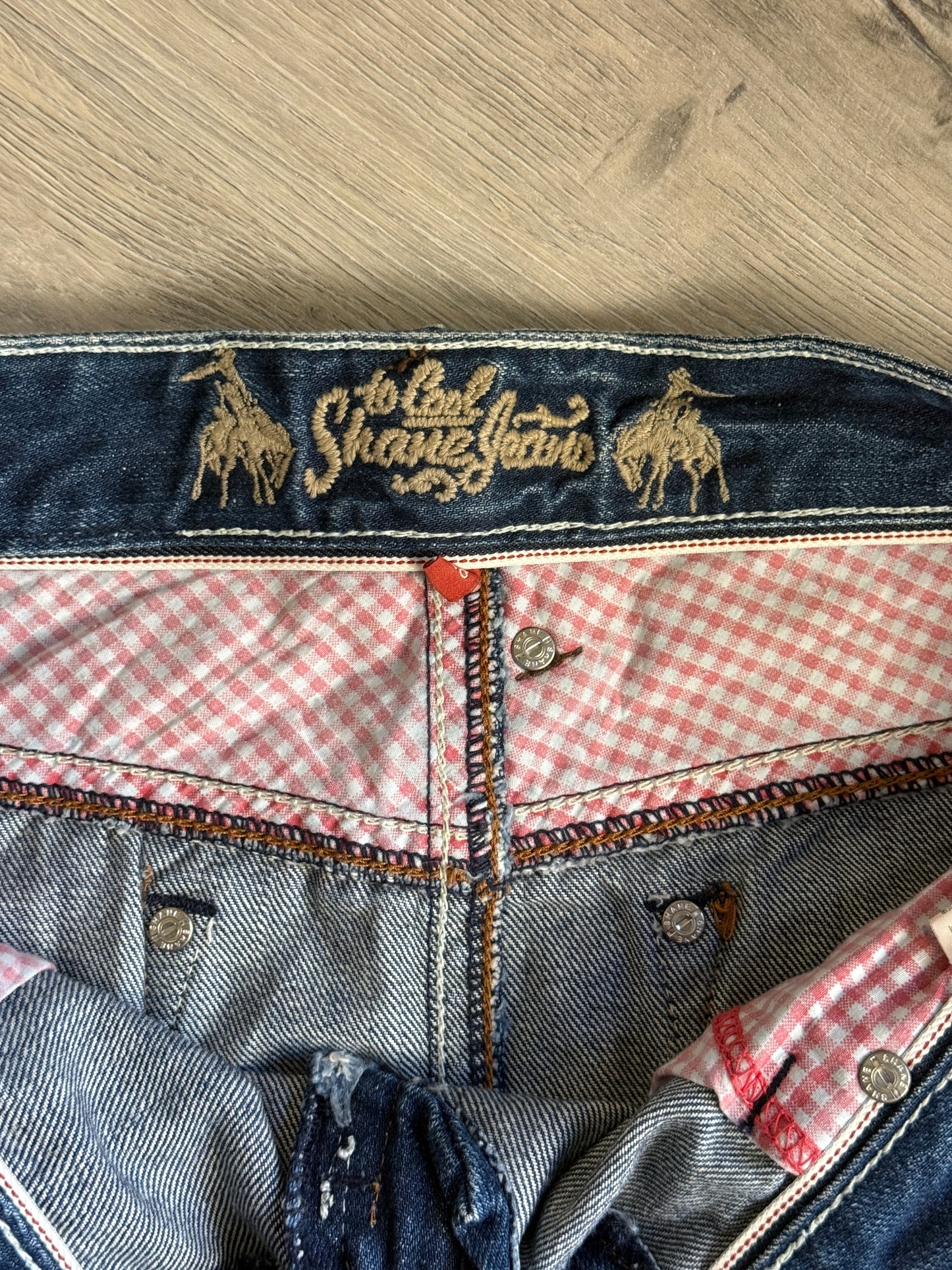 Vintage Shane jeans skirt