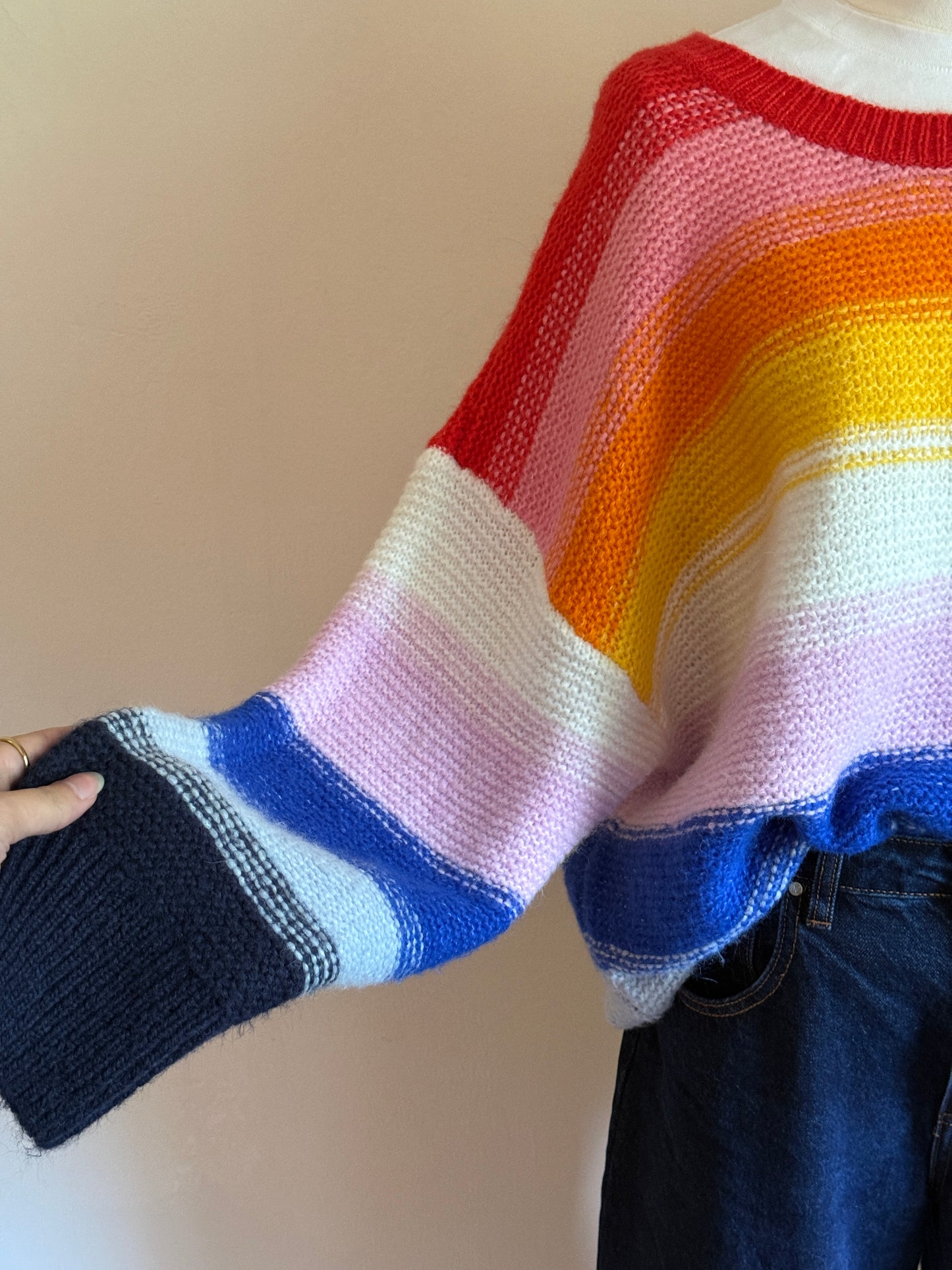Old Navy rainbow sweater