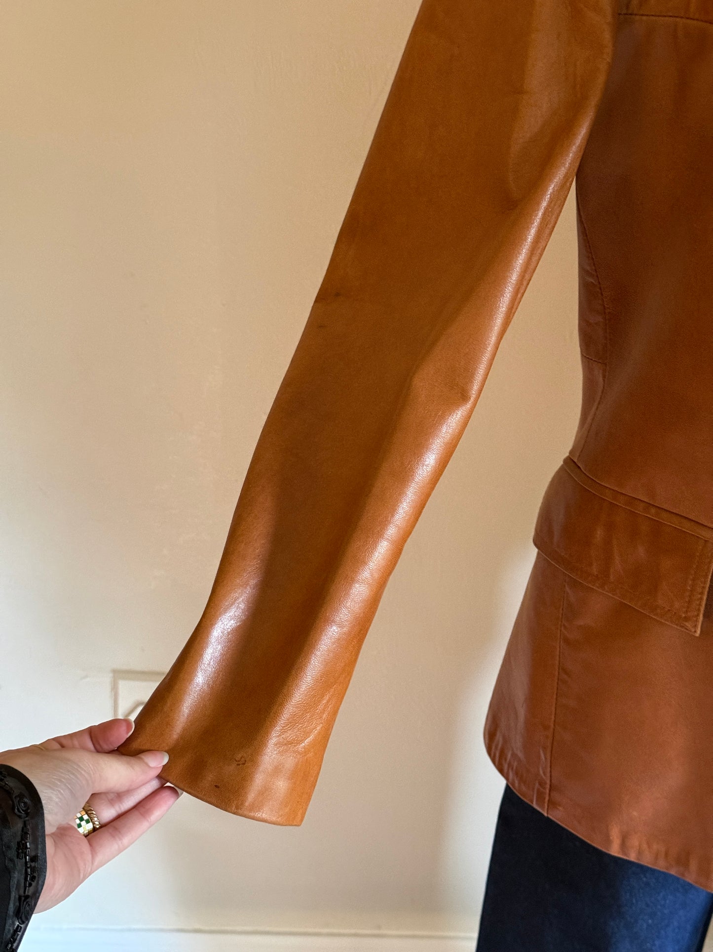 London Fog leather jacket