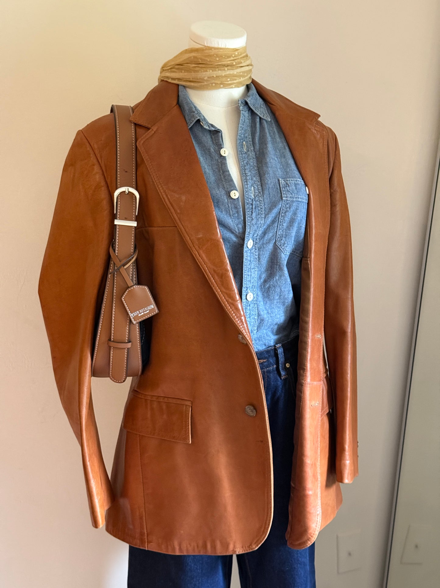 London Fog leather jacket