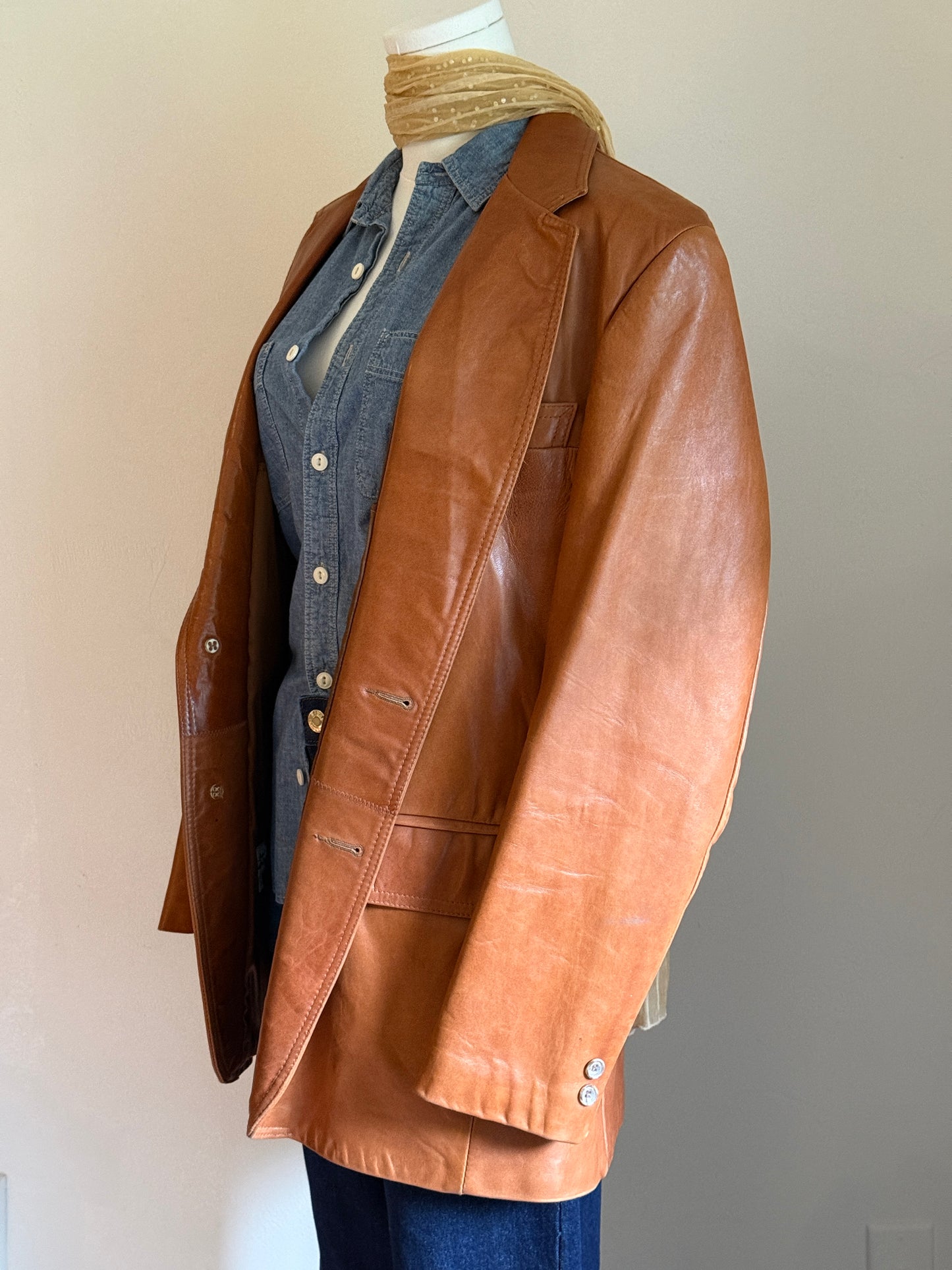 London Fog leather jacket