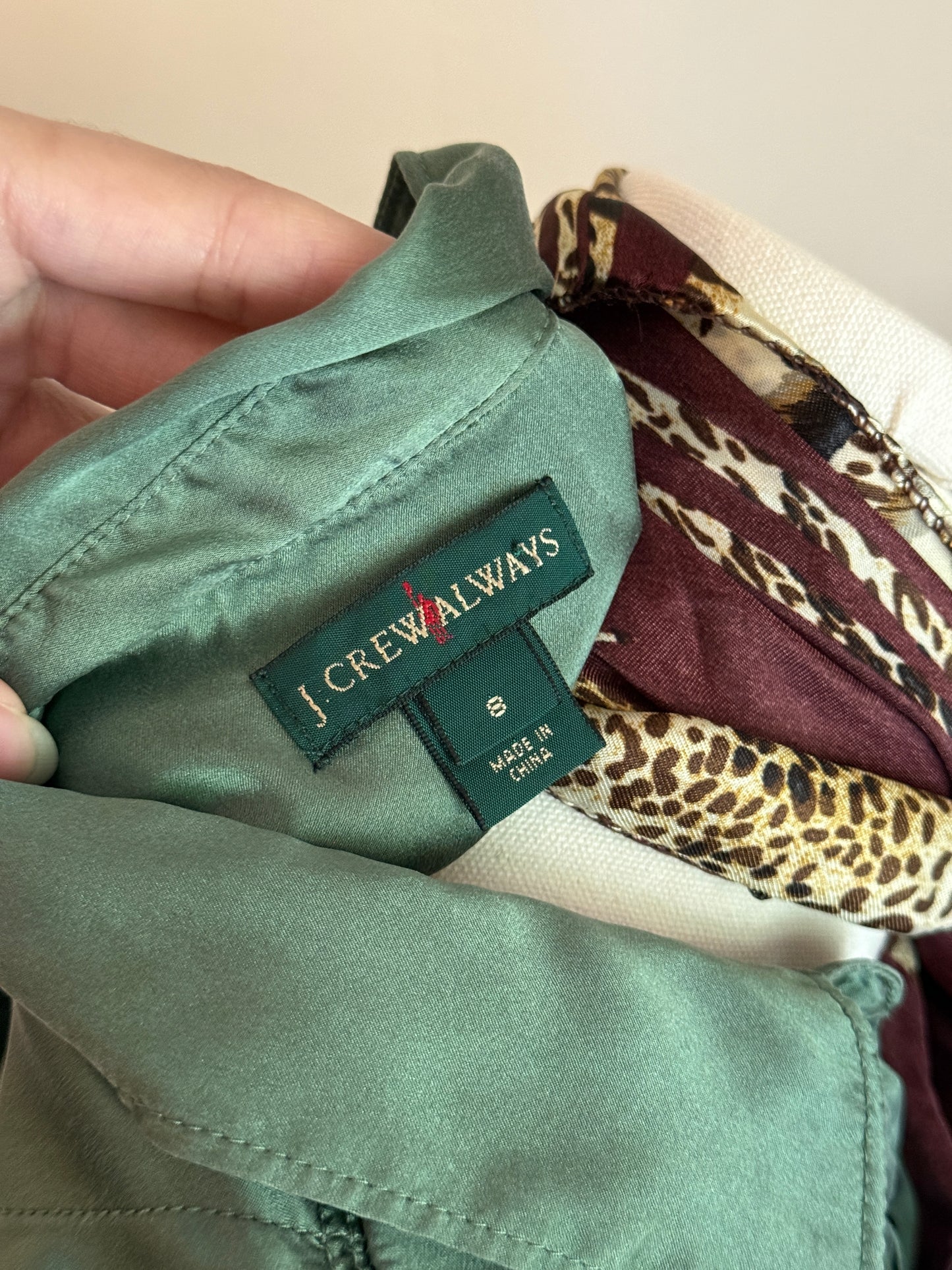 Silk J.Crew top