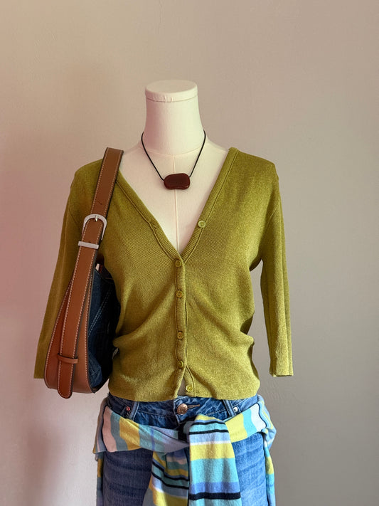 Vintage button up top