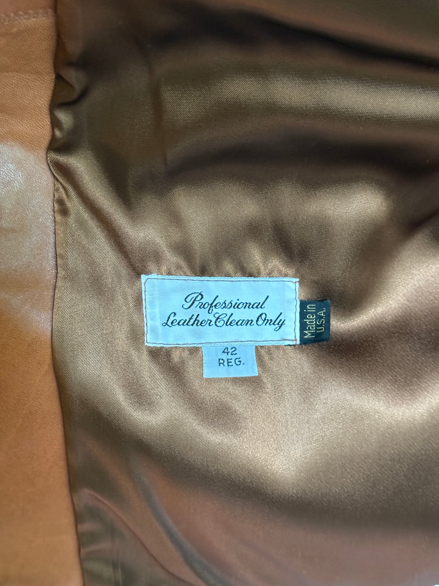 London Fog leather jacket