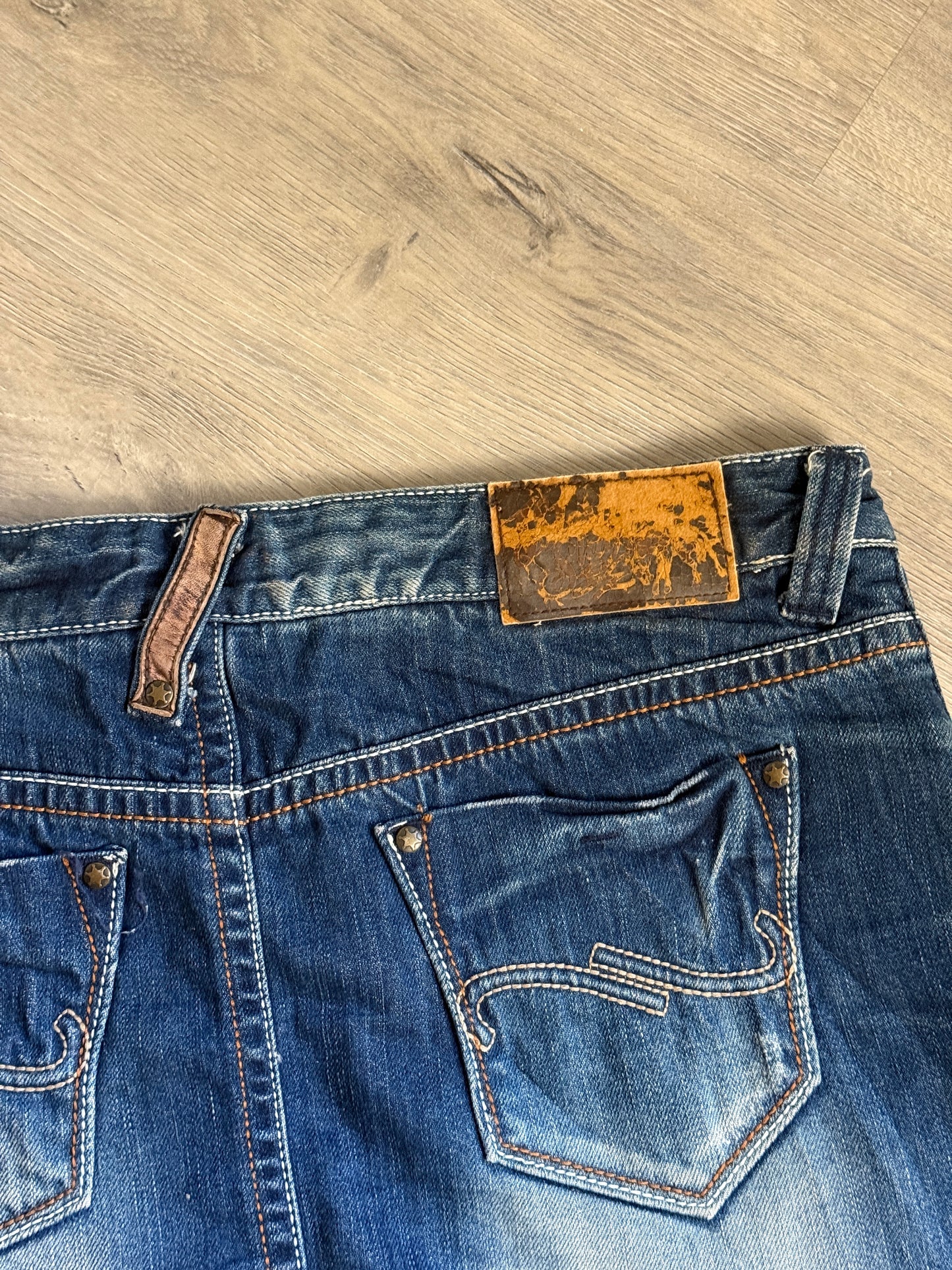 Vintage Shane jeans skirt