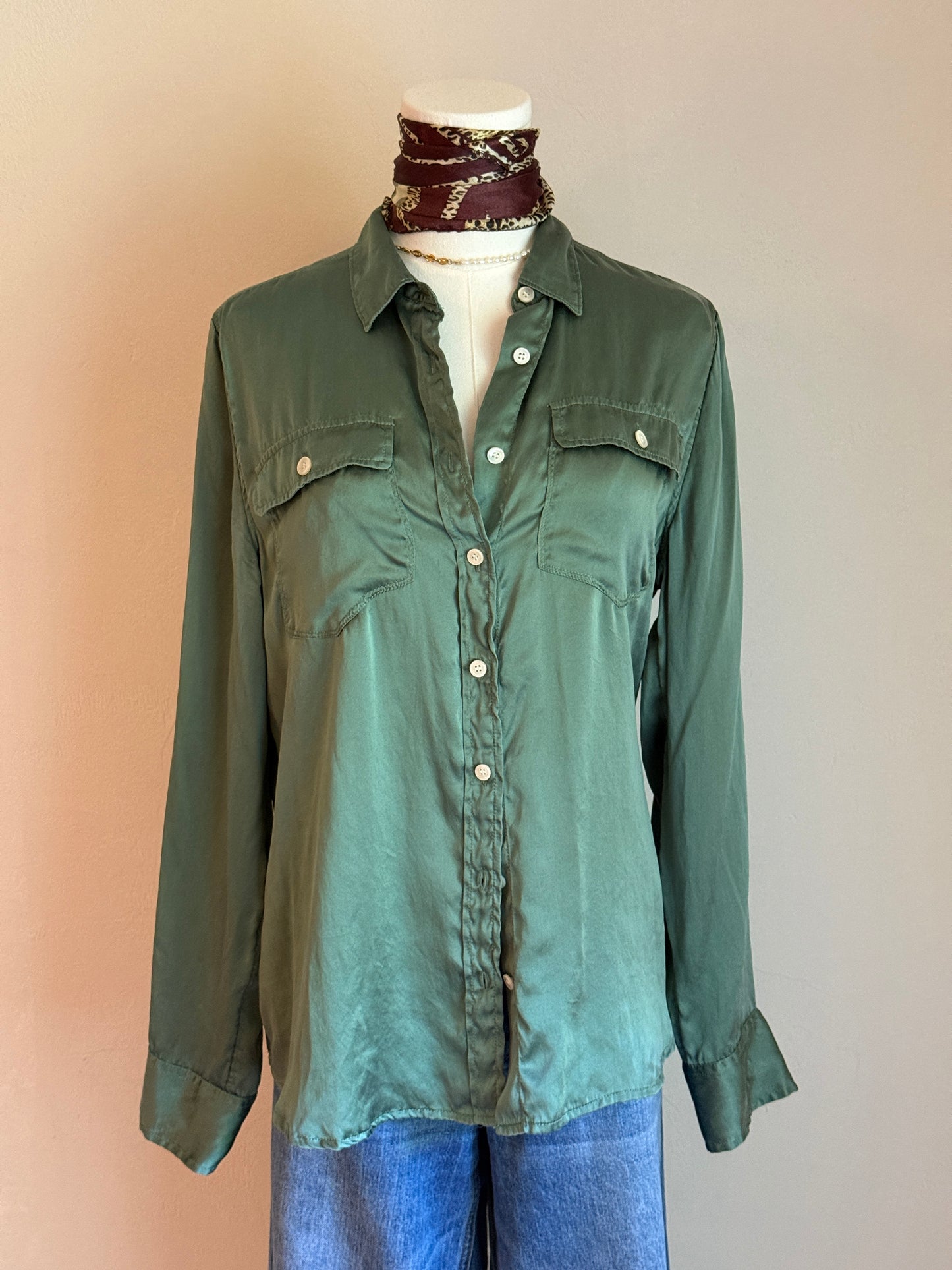 Silk J.Crew top