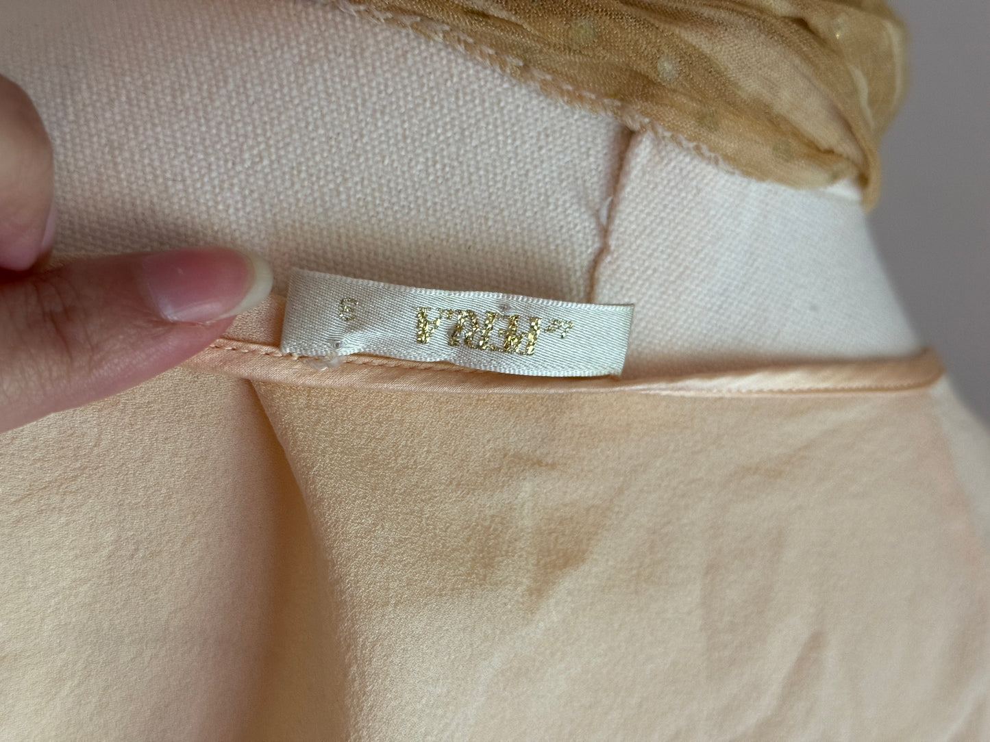 Silk La Perla top