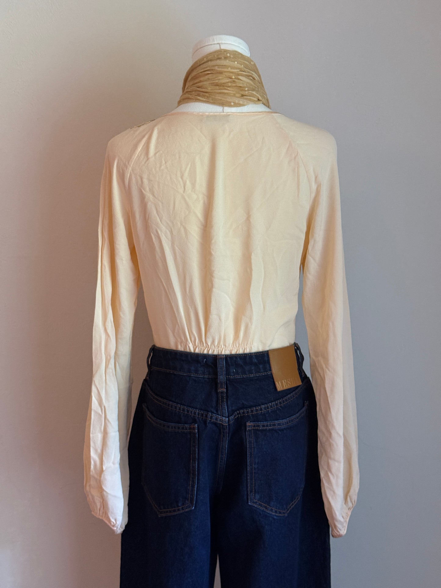 Silk La Perla top