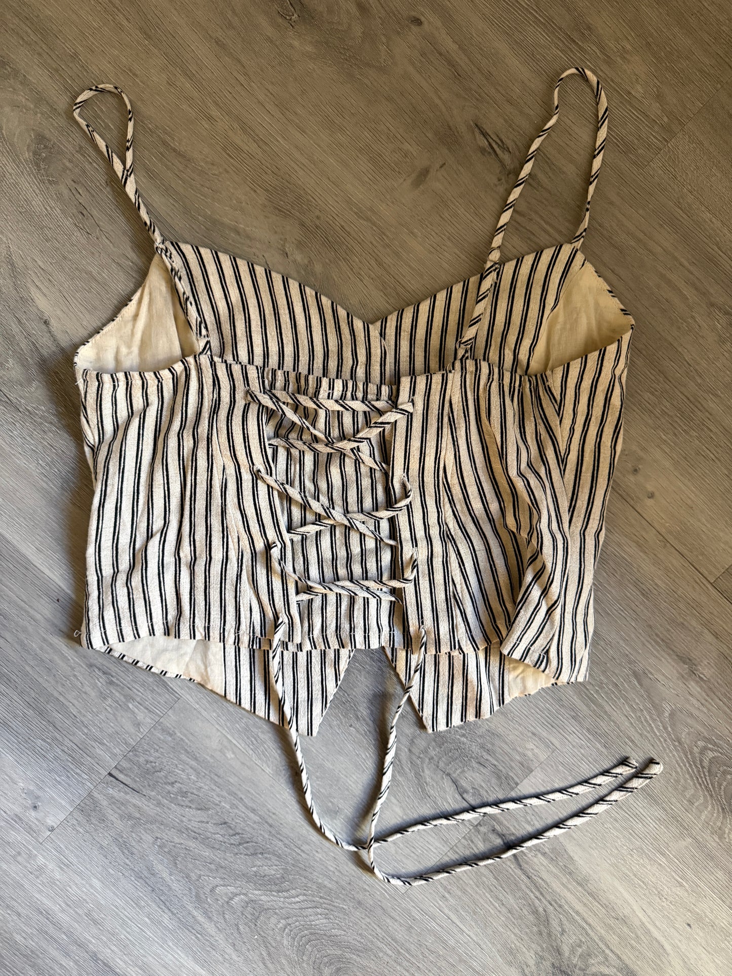 Stripped vest