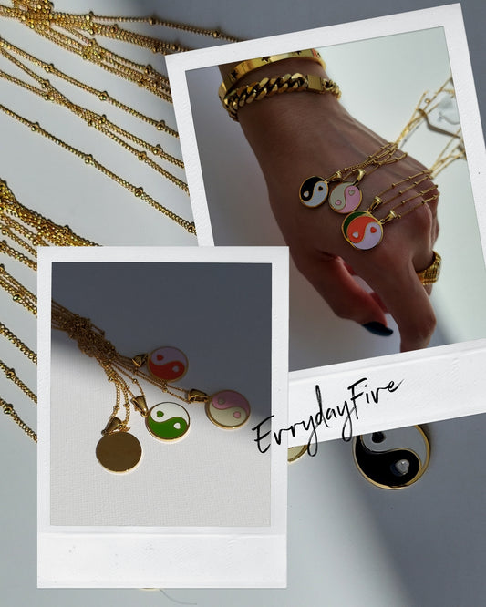Yin yang necklace