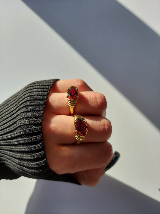 Ruby Red ring